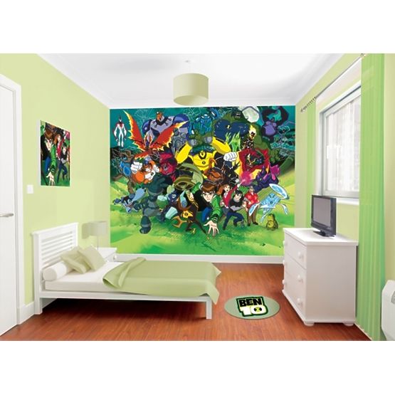 3D Ben 10 - 2 Wall Mural