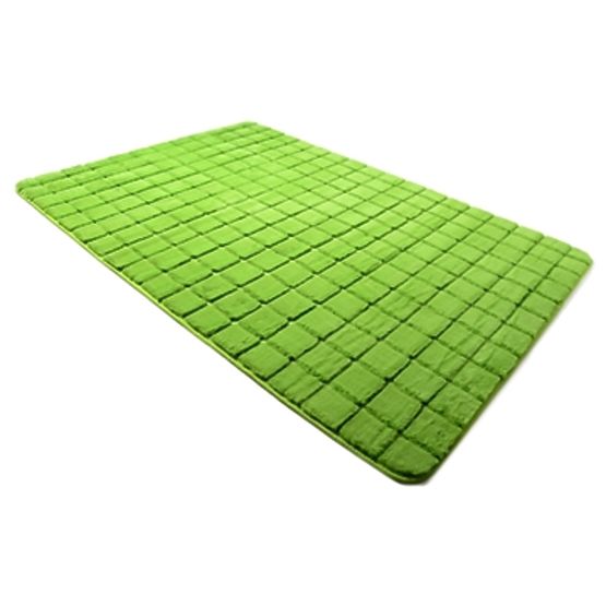 3D BRICK Green Children's Rug