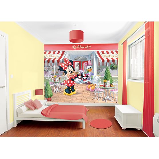 3D Minnie Wall Mural