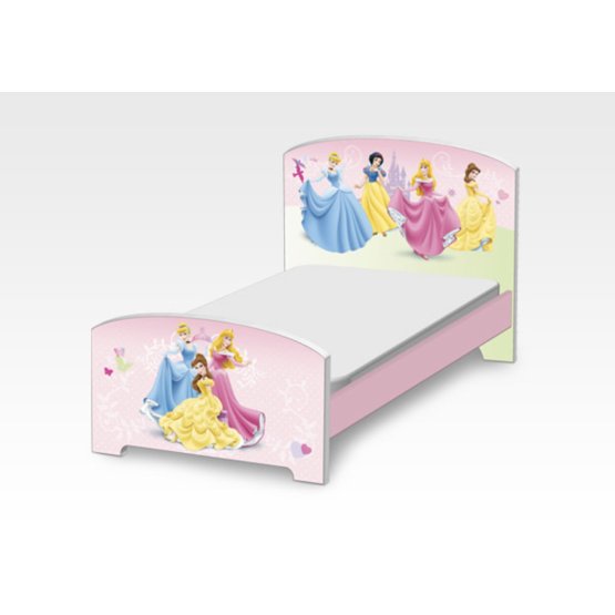Princess Children's Wooden Bed