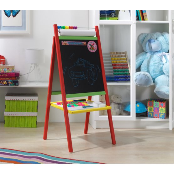 Colored children's magnetic board