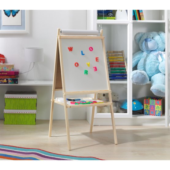 Natural children's magnetic board