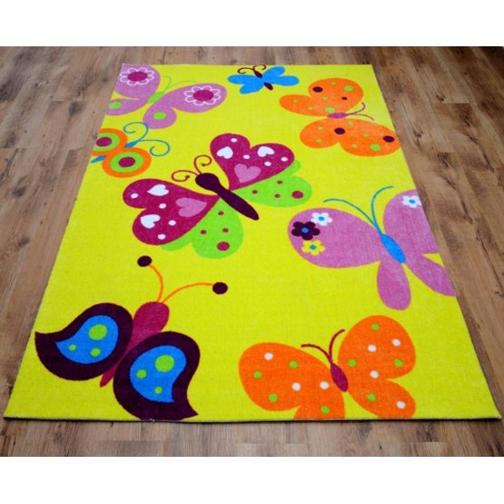 Summer Children's Rug - Yellow