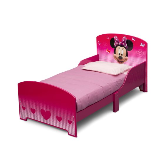 Minnie Mouse Children's Wooden Bed