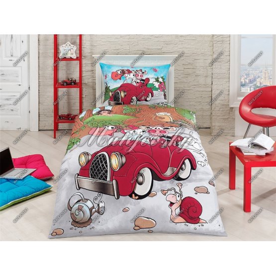 Misers - Car Children's Bedding Set 