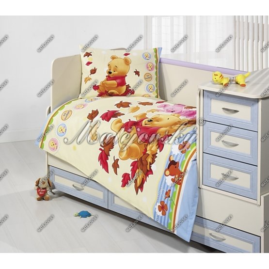 Children's bedding Winnie the Pooh - autumn