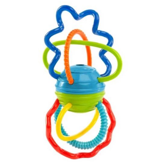 Bright Starts Teether Oballo Clickity Twist