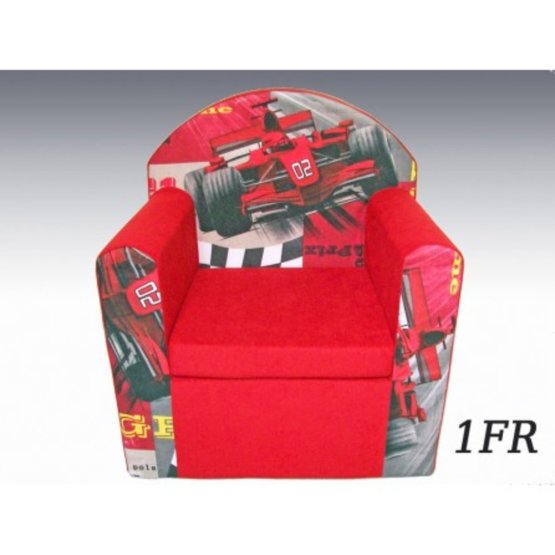 Formula 1 Children's Armchair - Red