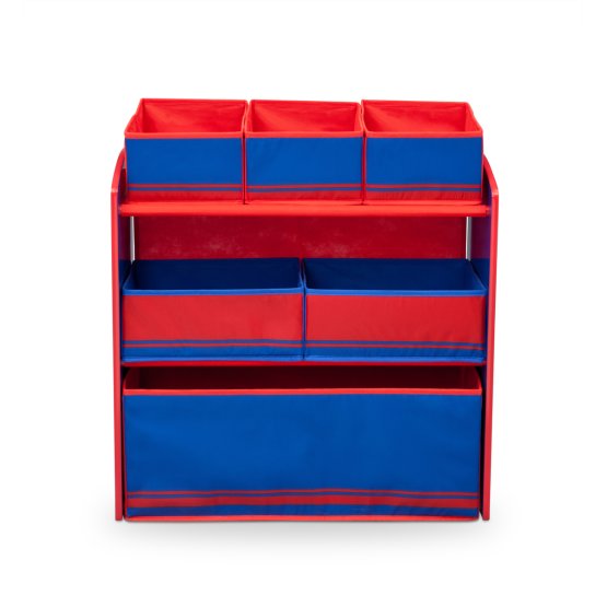 Organizer to toys blue - red
