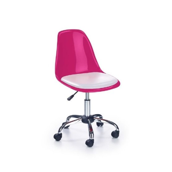 Coco 2 Children's Office Chair - Pink-White