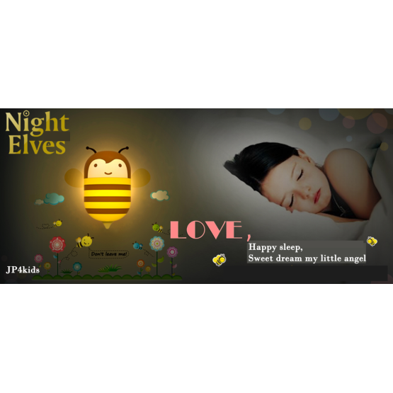 Children's LED Nightlight - Bee