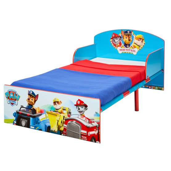 Children bed Paw Patrol - Chase, Rubble a Marshall