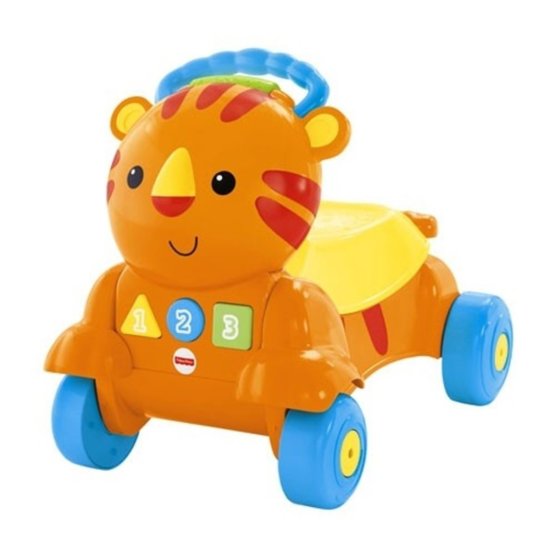 Fisher Price 2-in-1 Ride-On Tiger