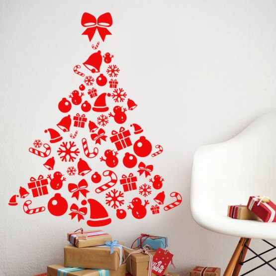 Christmas decoration to wall - Christmas stromeček II