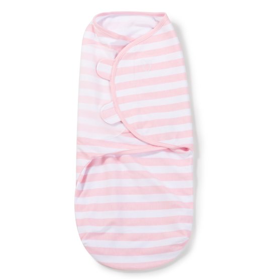 SwaddleMe Baby Wrap - Pink/White Stripe