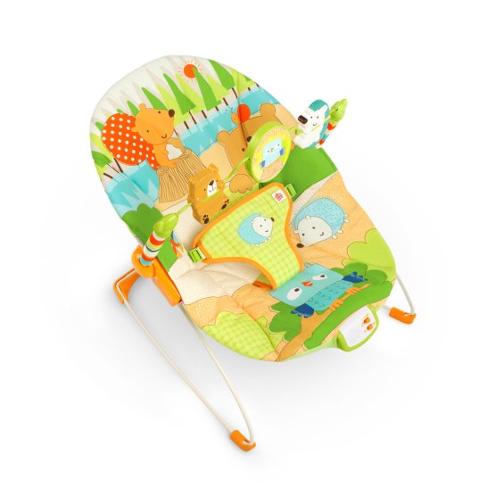 Bright Starts mat Camp-bed vibratory with melodies Little Explorer