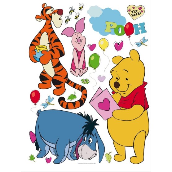 Maxi sticker Teddy bear Pooh