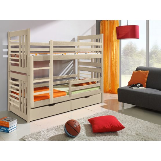Jeffrey Children's Bunk Bed - Natural