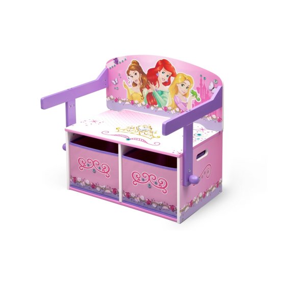 Kids' Bench with Storage Space - Princess