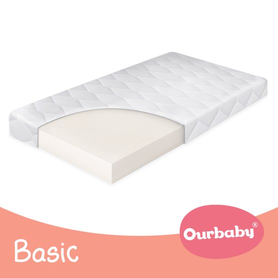 Foam mattress BASIC - 120x60 cm