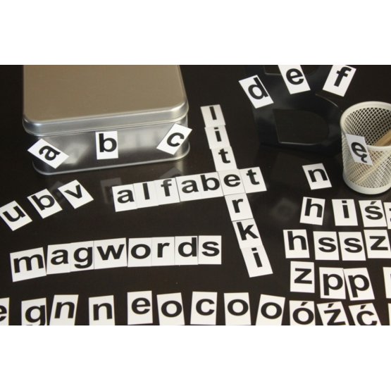 Magnetic alphabet - small letters