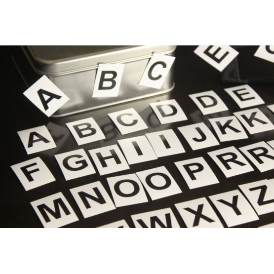 magnetic alphabet - large letters
