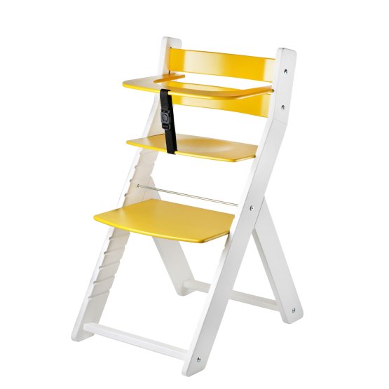 High chair LUCA - yellow