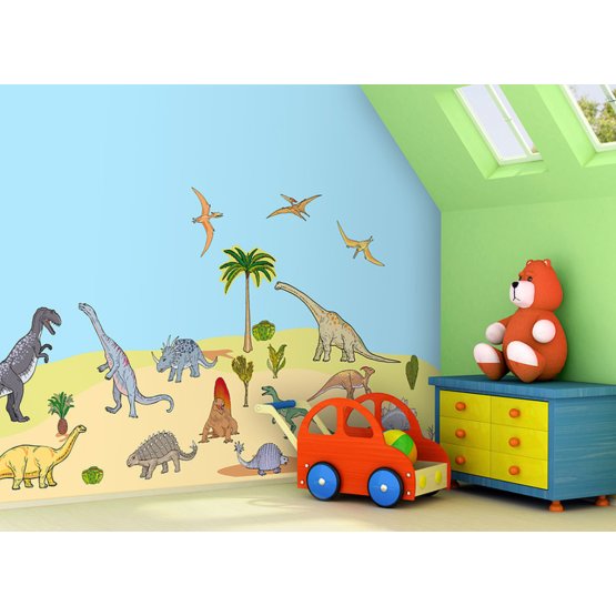 Envelope decoration to wall Dinosaurs C2