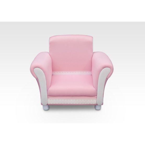 Children's Upholstered Armchair - Pink