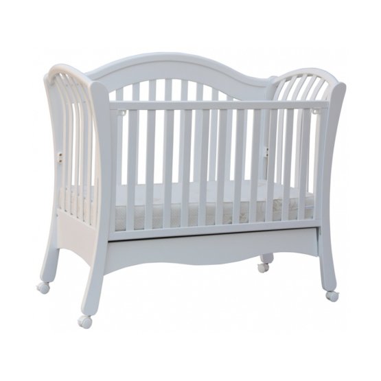 Scarlett VALENCIE Baby Cot with Drawer - White