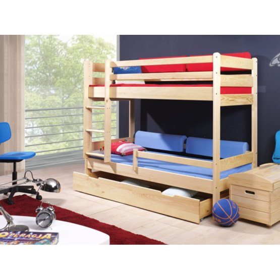 Woody Children's Bunk Bed - Pine