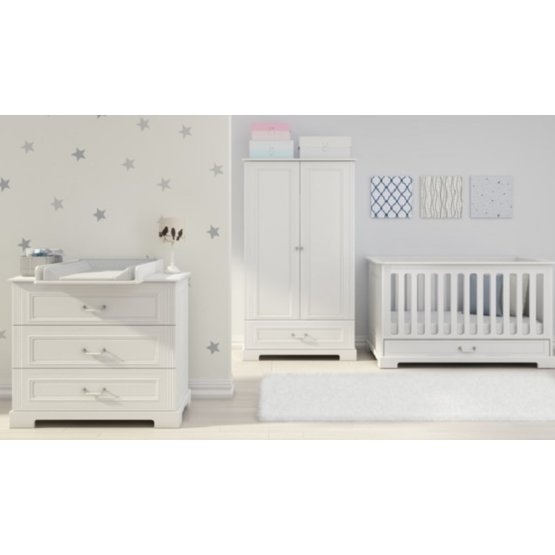 INES WHITE Children's Bedroom Furniture Set