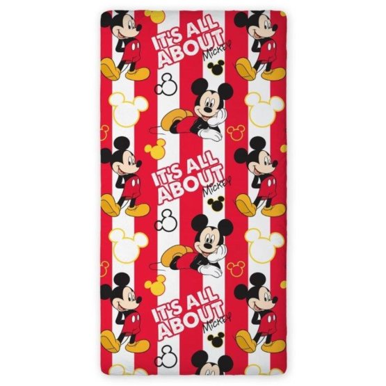 Mickey Mouse 007 Cotton Bed Sheet