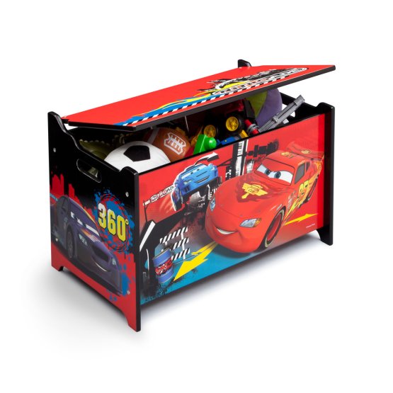 Cars 2 Wooden Toy Chest