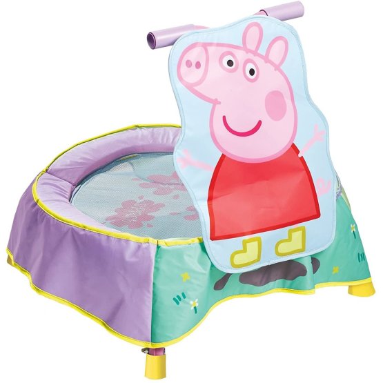 Children's trampoline with handle - Peppa Pig