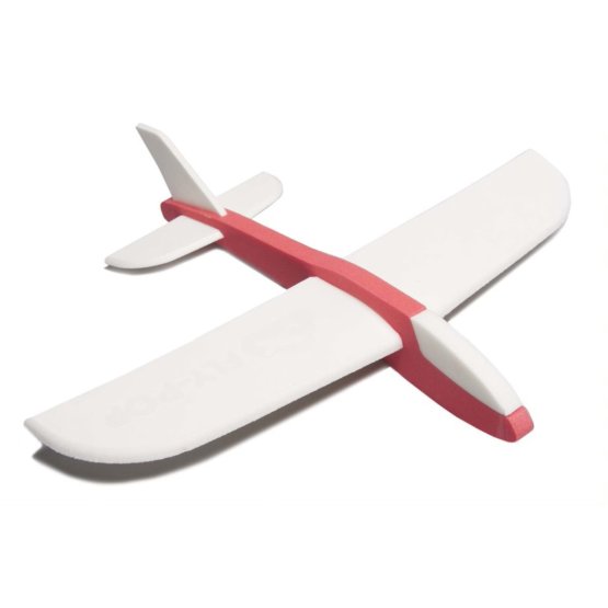 Throwing plane FLY-POP - red
