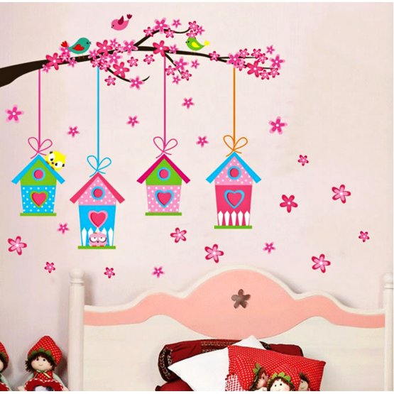 Wall Decoration - Houses on a Tree