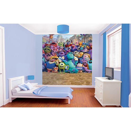 8-Panel Children's Wall Mural - Monsters University