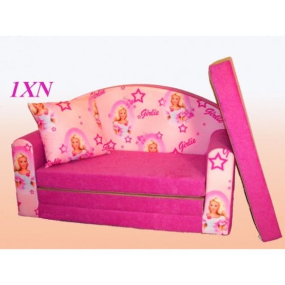 Exclusive 1 Children's Sofa Bed - Pink 