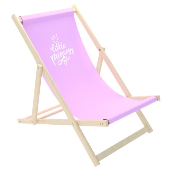 Little princess beach chair - pink