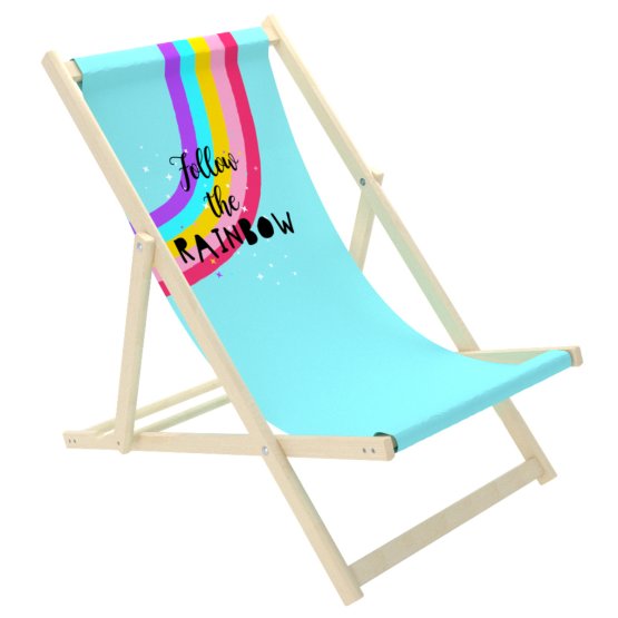 Children's beach chair Rainbow