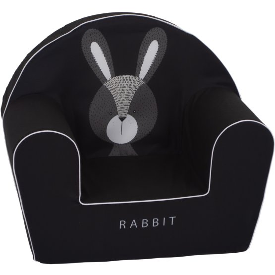 Children chair Rabbit - black