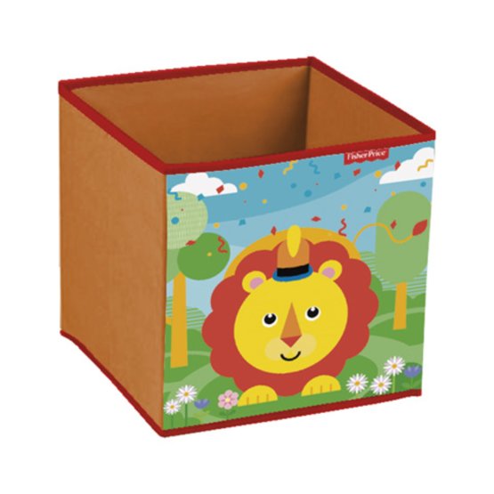 Children cloth storage box Fisher Price Lion