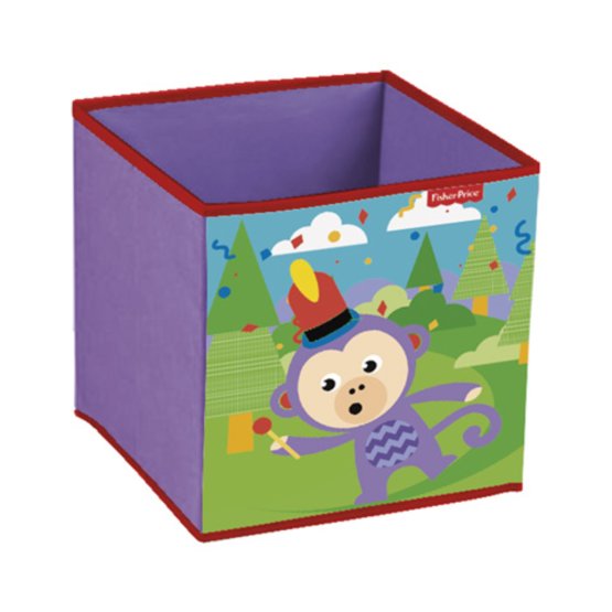 Children cloth storage box Fisher Price Monkey