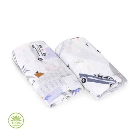 Children muslin diapers The road