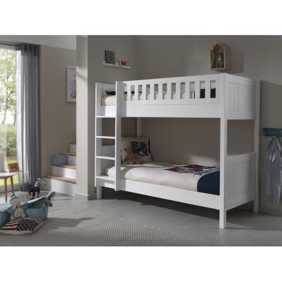 Children's bunk bed Lewis - white