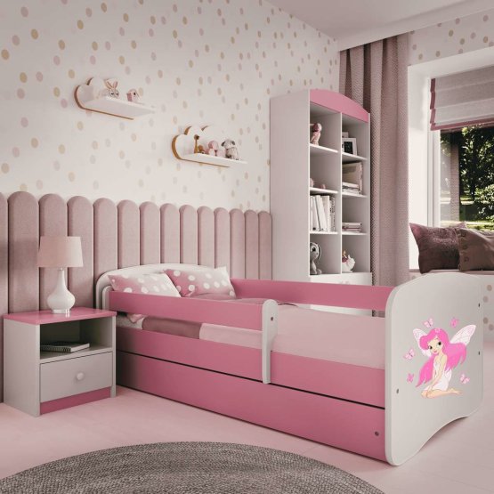 Children's bed with barrier Ourbaby - Víla Leonka