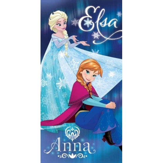 Children towel Frozen - Elsa a Anna