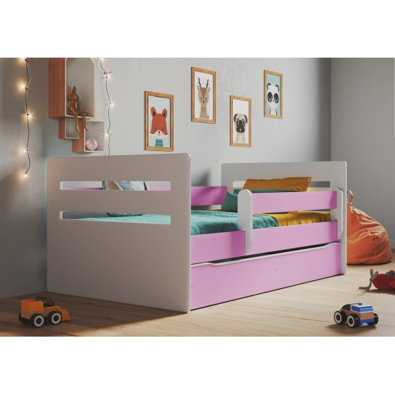Ourbaby children's bed Tomi - pink