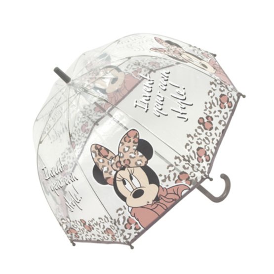 Children transparent umbrella Minnie Mouse - grey